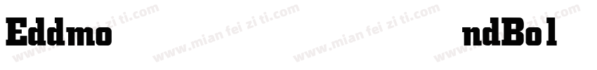 EddmondBold Bold字体转换